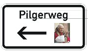 Bild Schild Pilgerweg